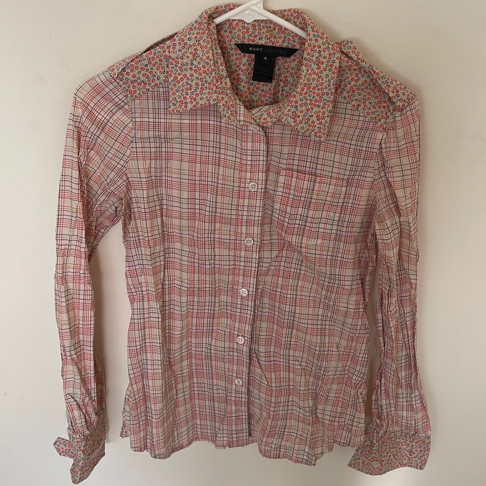Marc Jacobs button down blouse
